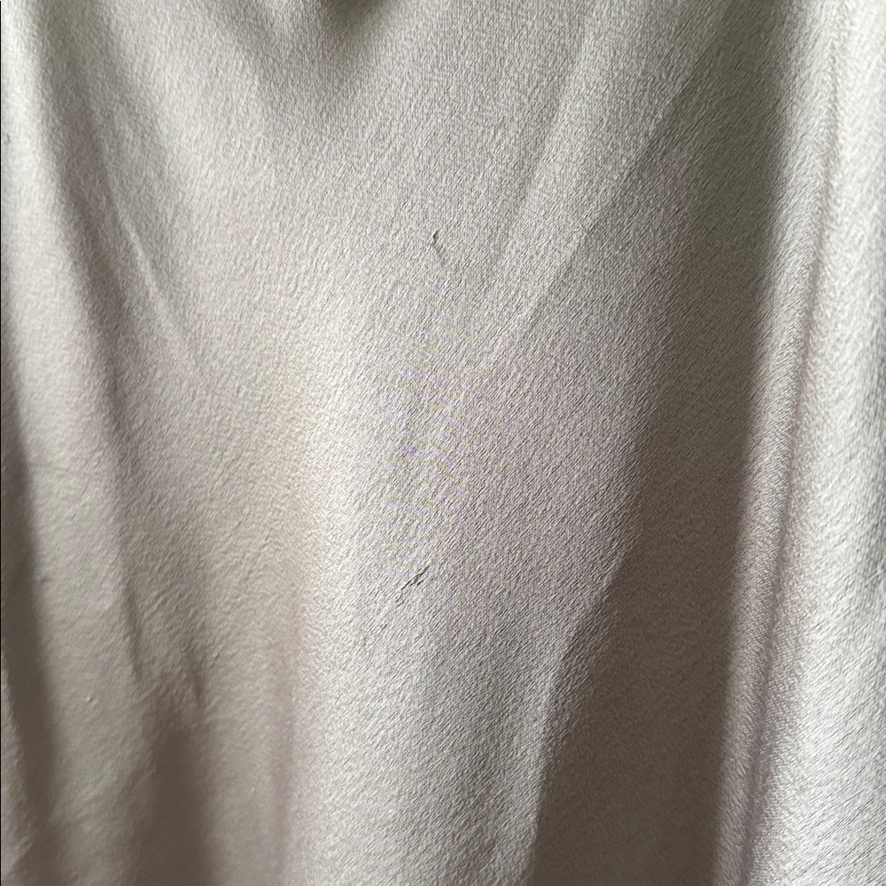 Jenny Yoo Olive Green Satin Slip Dress - Picture 5 of 10